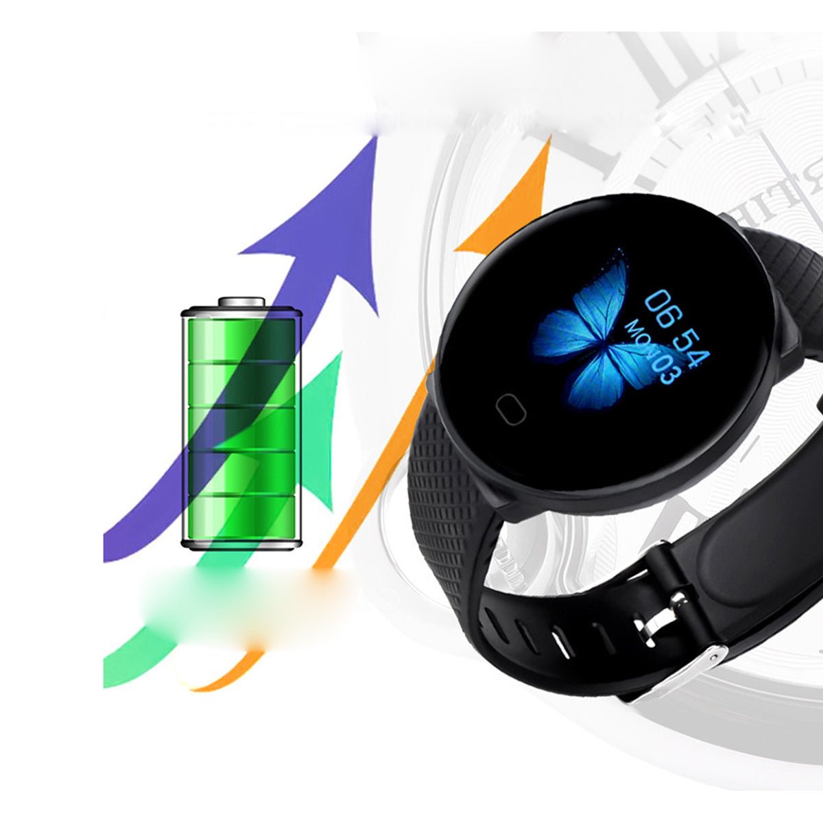 Papillon Sports Bracelet Smart Watch - Drakoi Marketplace