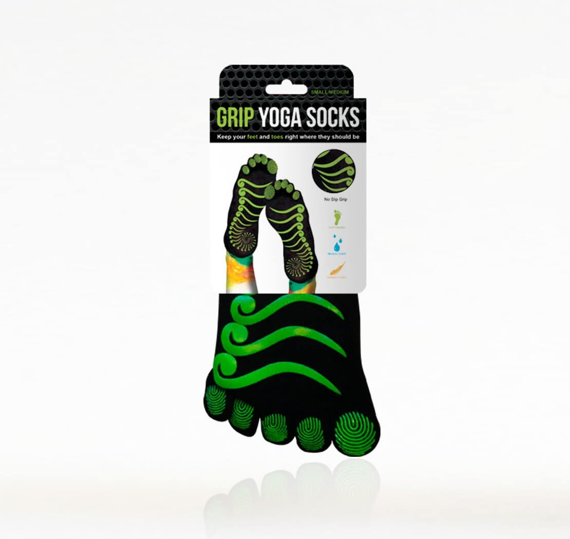 PBLX Non-Slip Yoga Socks, Medium & Large - Drakoi Marketplace