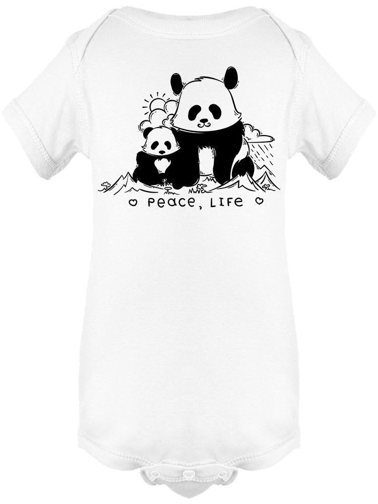 Peace, Life Bodysuit Baby's -Image by Shutterstock - Drakoi Marketplace