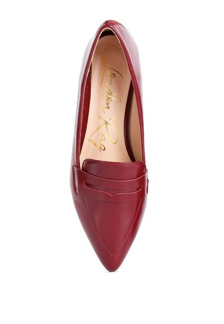 Peretti Flat Formal Loafers - Drakoi Marketplace