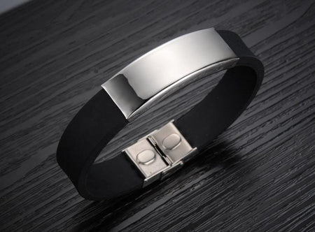 Personalised Blank Stainless Steel Bracelet - Drakoi Marketplace