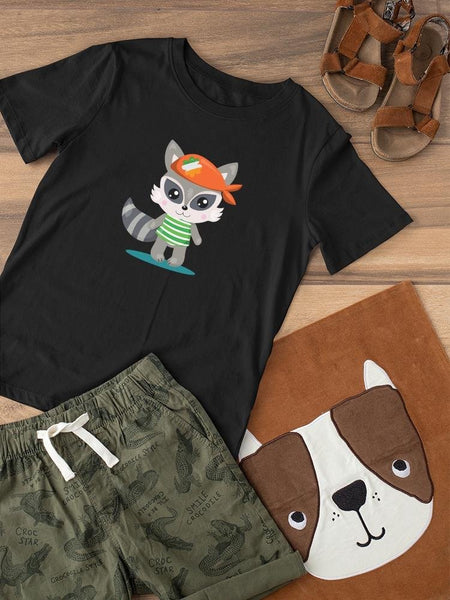 Pirate Raccoon T-shirt -Image by Shutterstock - Drakoi Marketplace