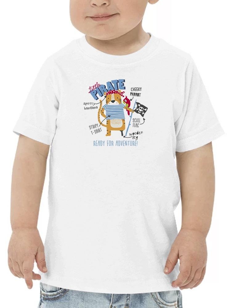 Pirate Ready For Adventure T-shirt -Image by Shutterstock - Drakoi Marketplace