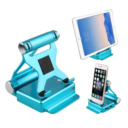 Podium Style Stand With Extended Battery Up To 200% For iPad, iPhone And Other Smart Gadgets - Drakoi Marketplace