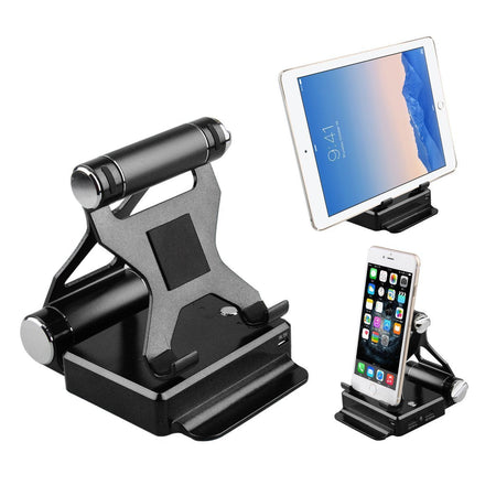 Podium Style Stand With Extended Battery Up To 200% For iPad, iPhone And Other Smart Gadgets - Drakoi Marketplace