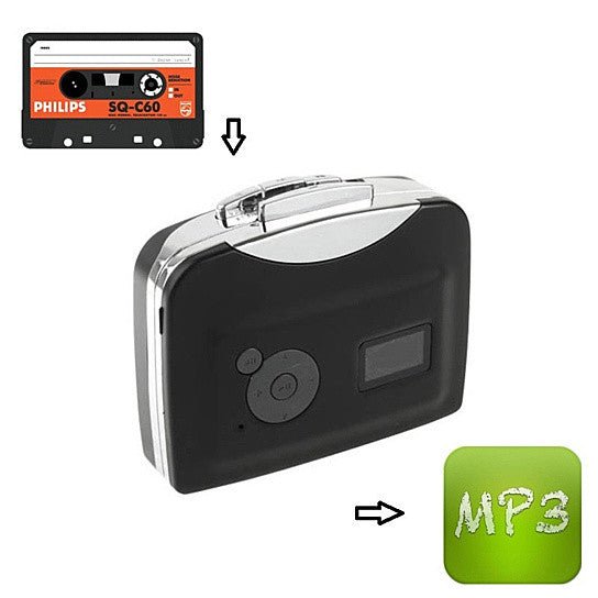 Portable Cassette To MP3 Converter No Computer Needed - Drakoi Marketplace