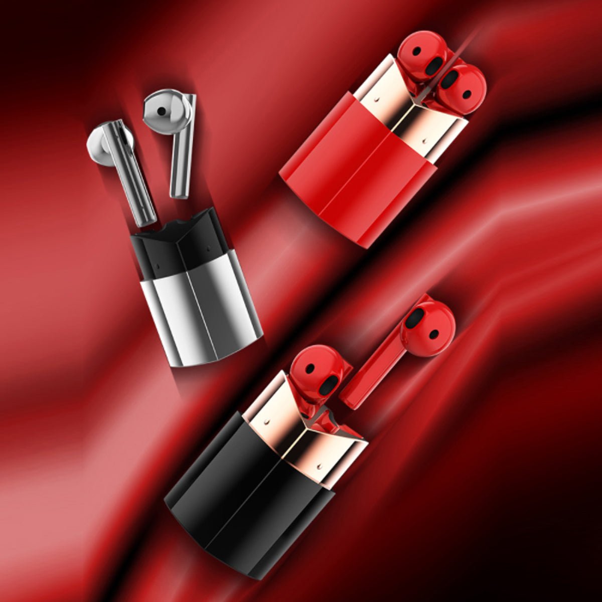 Pretty Neaty Lipstick Storage For Earphones - Drakoi Marketplace