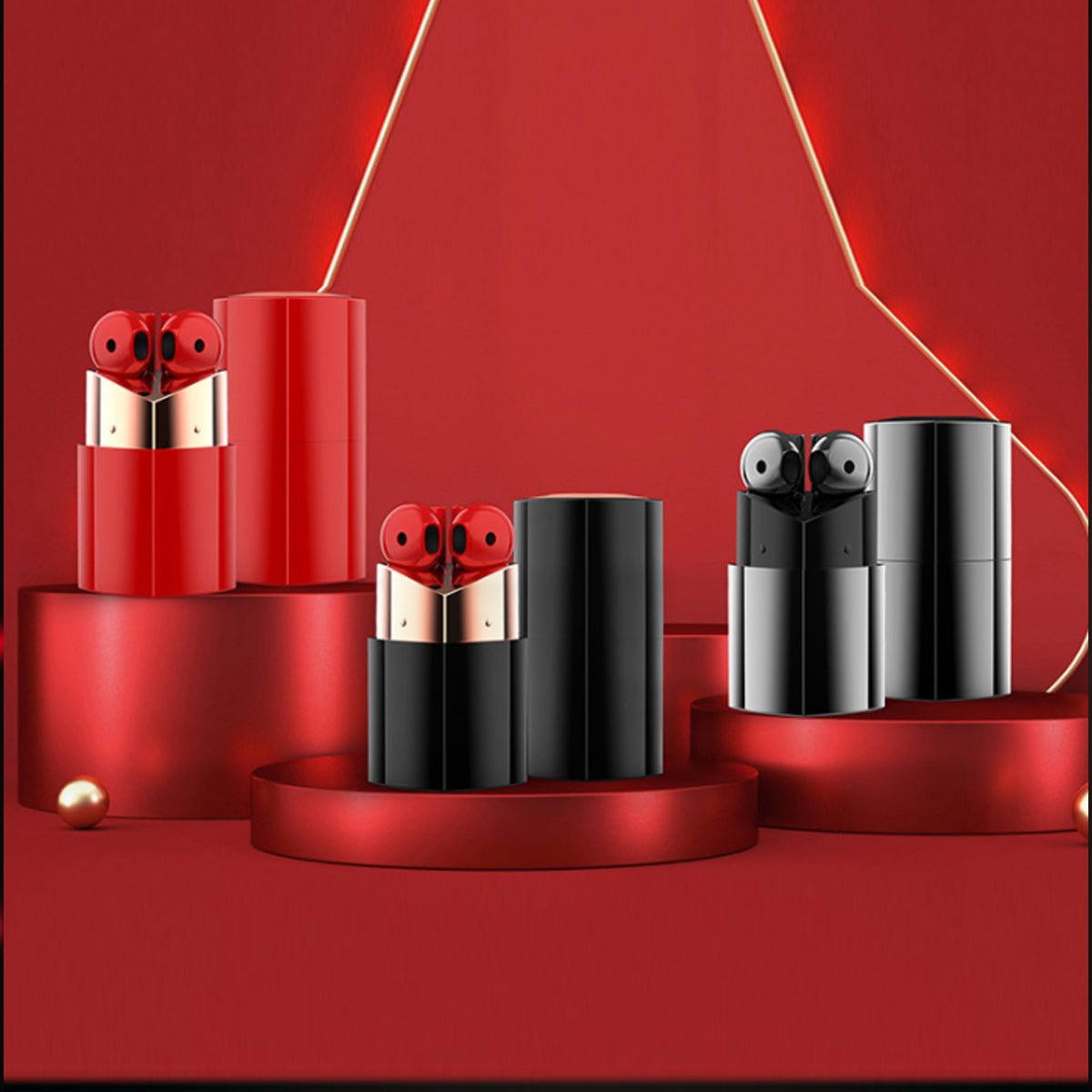 Pretty Neaty Lipstick Storage For Earphones - Drakoi Marketplace