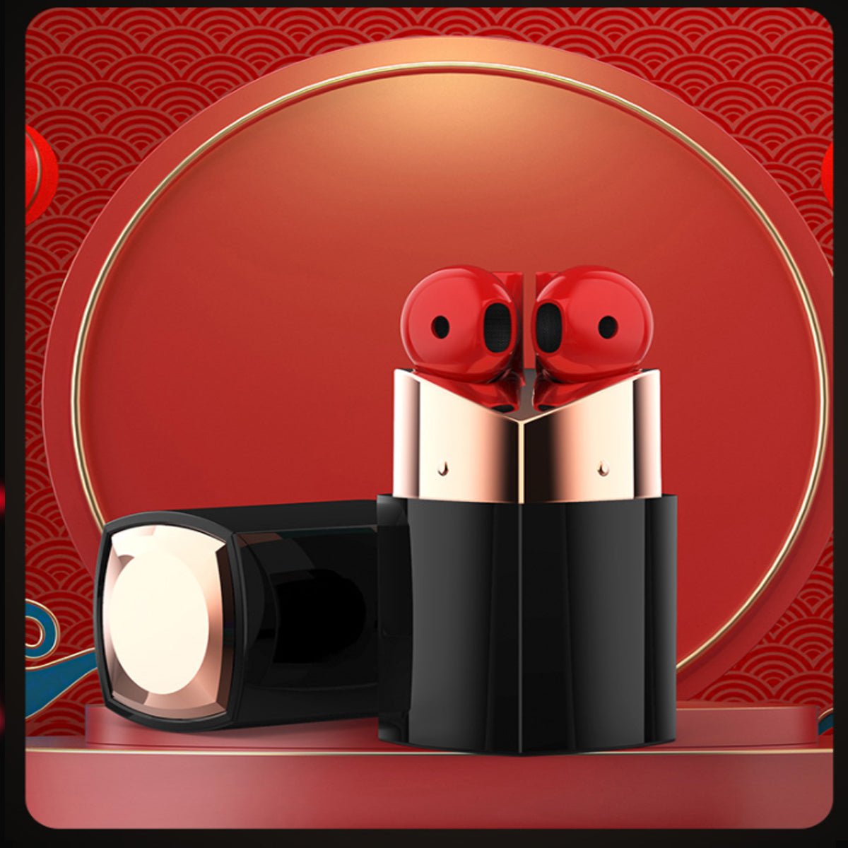 Pretty Neaty Lipstick Storage For Earphones - Drakoi Marketplace