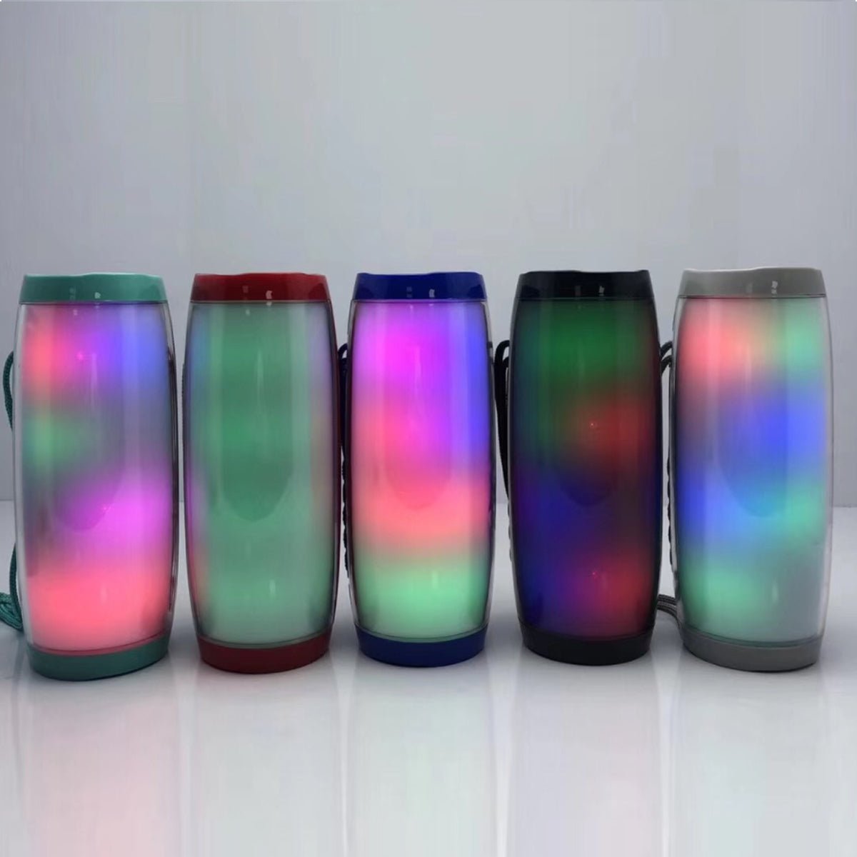 Rainbow LED Bluetooth Speakers In Vibrant Colors - Drakoi Marketplace