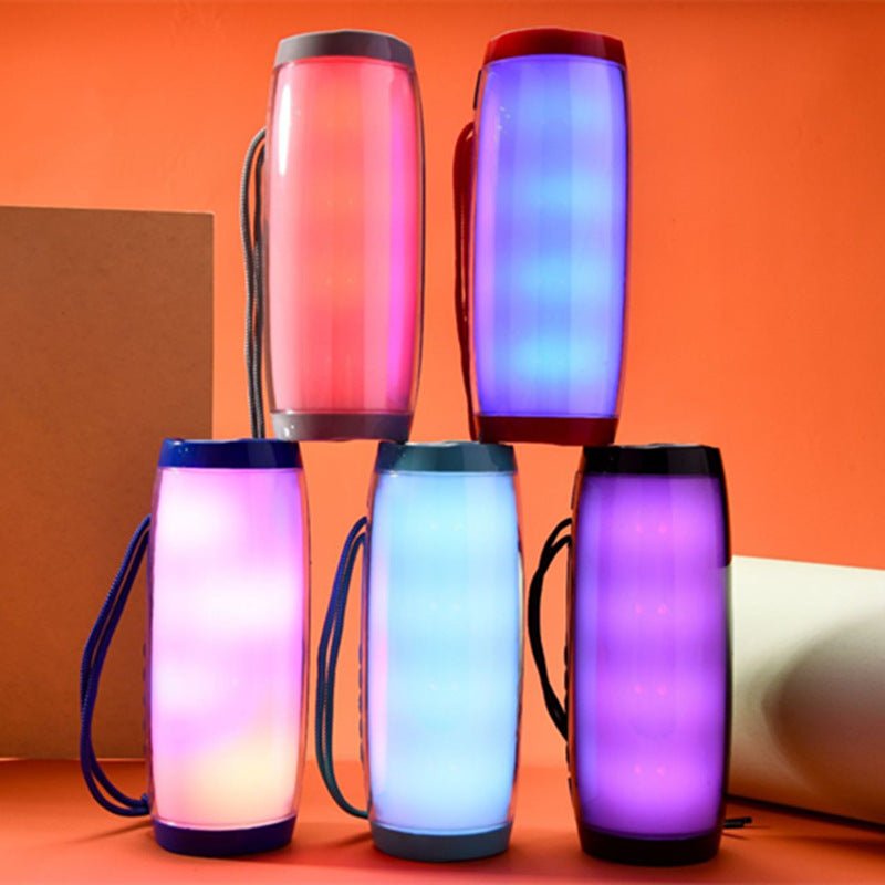 Rainbow LED Bluetooth Speakers In Vibrant Colors - Drakoi Marketplace