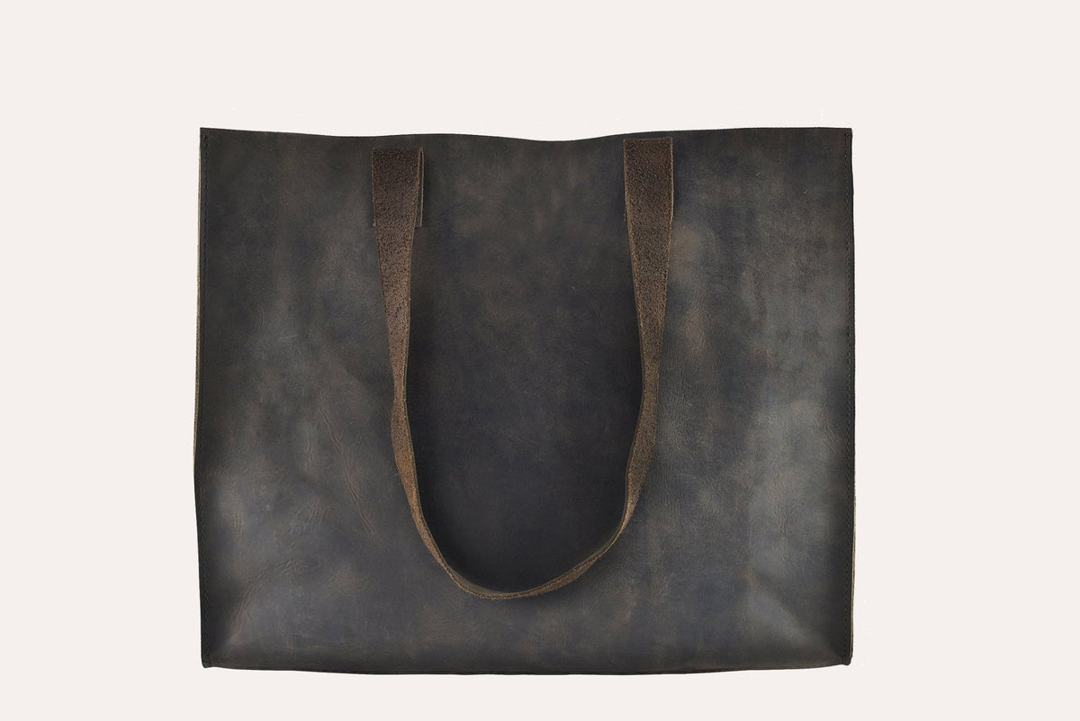 Raw Edge Tote - Drakoi Marketplace