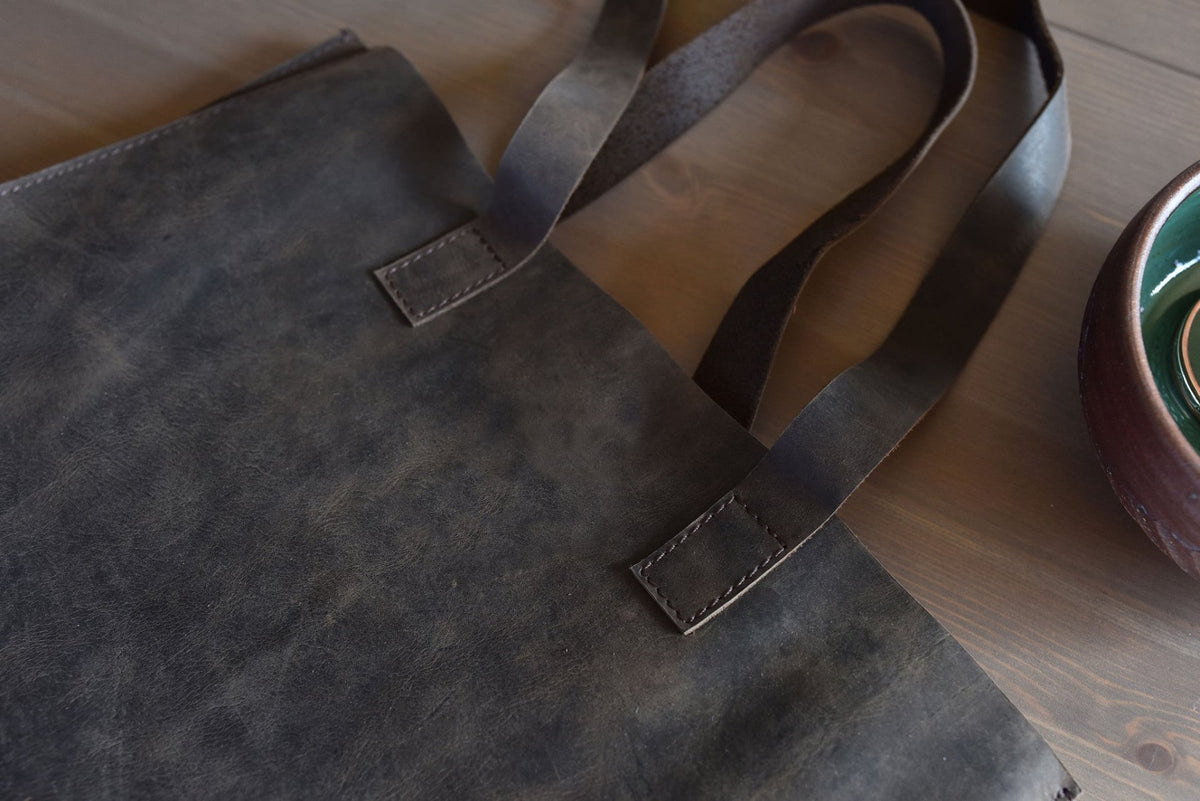 Raw Edge Tote - Drakoi Marketplace