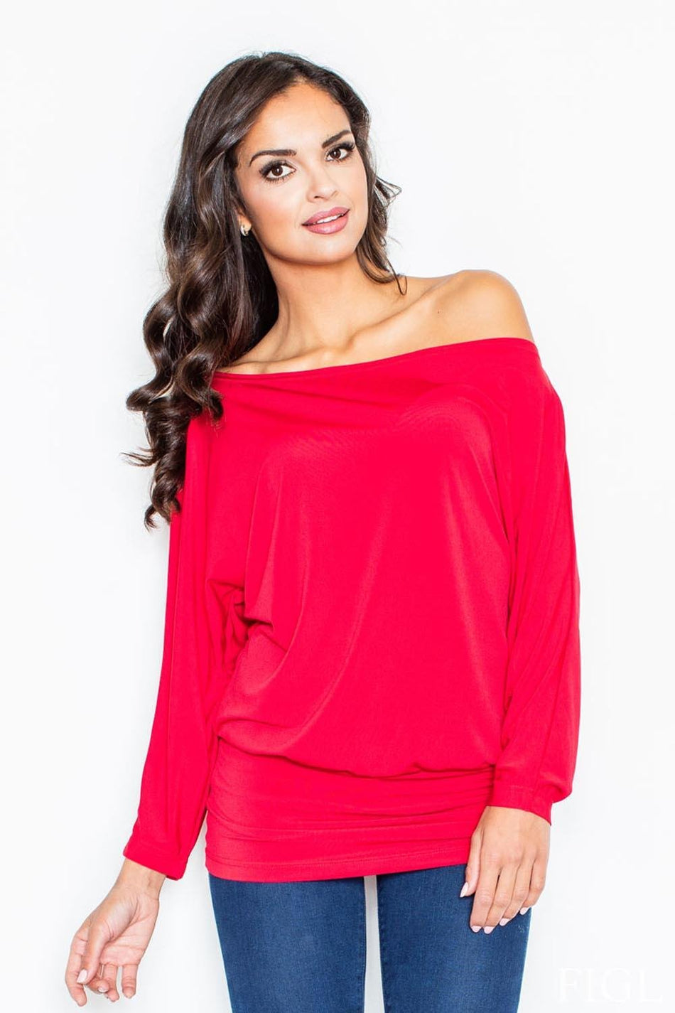 Red Figl Blouses - Drakoi Marketplace