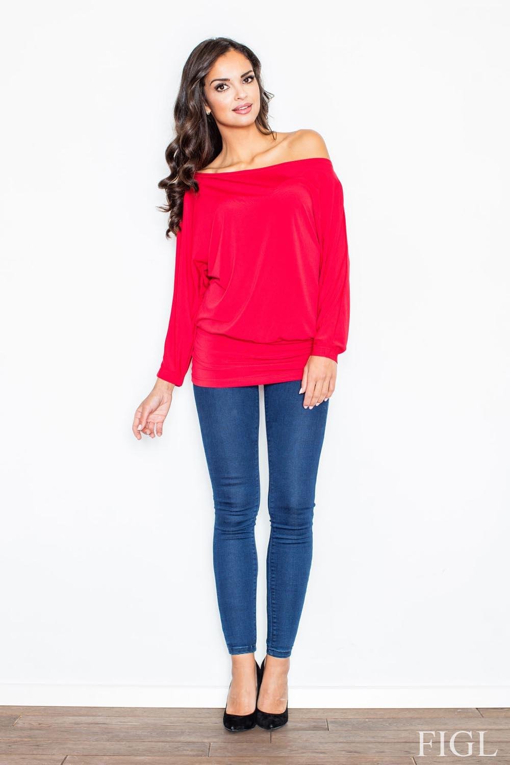 Red Figl Blouses - Drakoi Marketplace