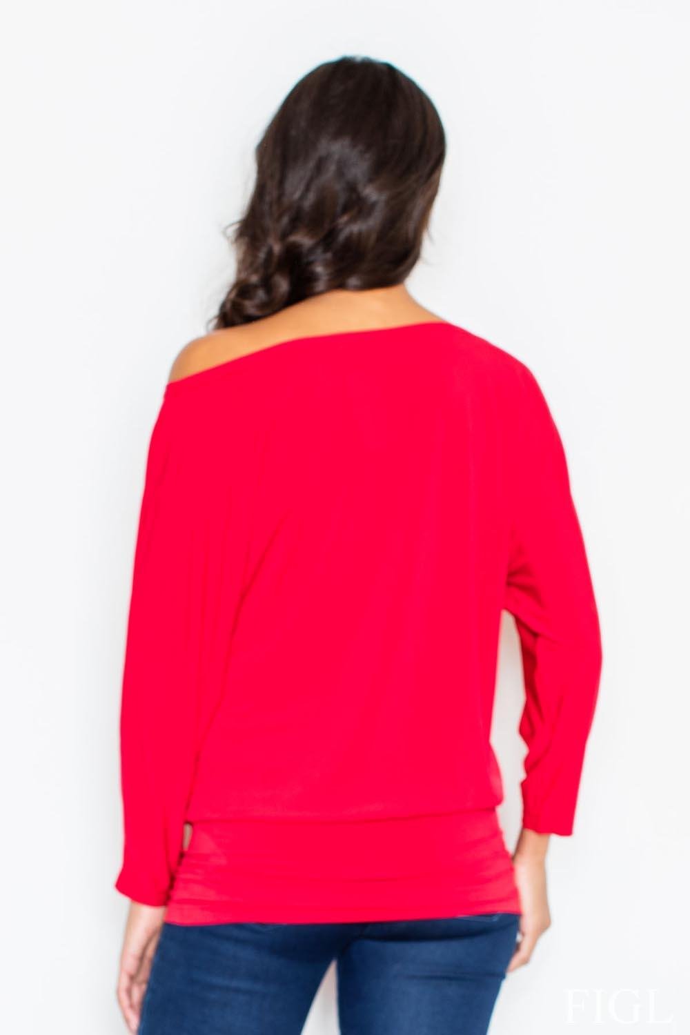 Red Figl Blouses - Drakoi Marketplace