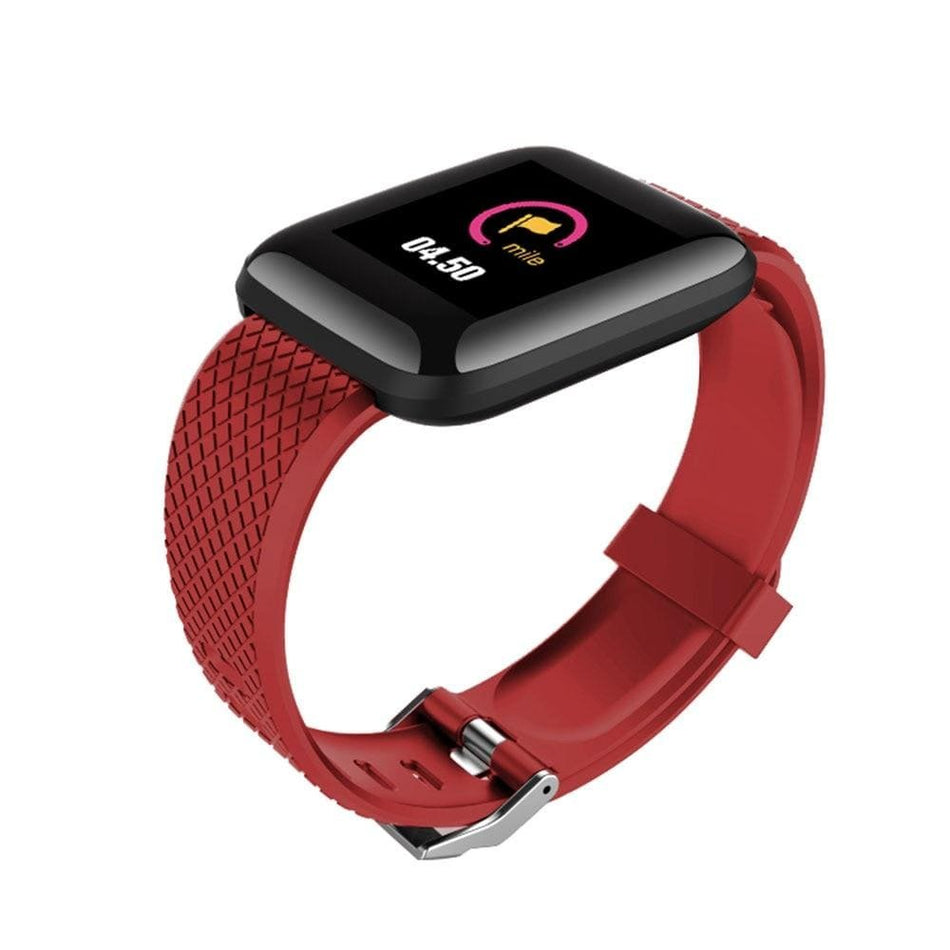 Red Smart Watch for Men & Women - Drakoi Marketplace