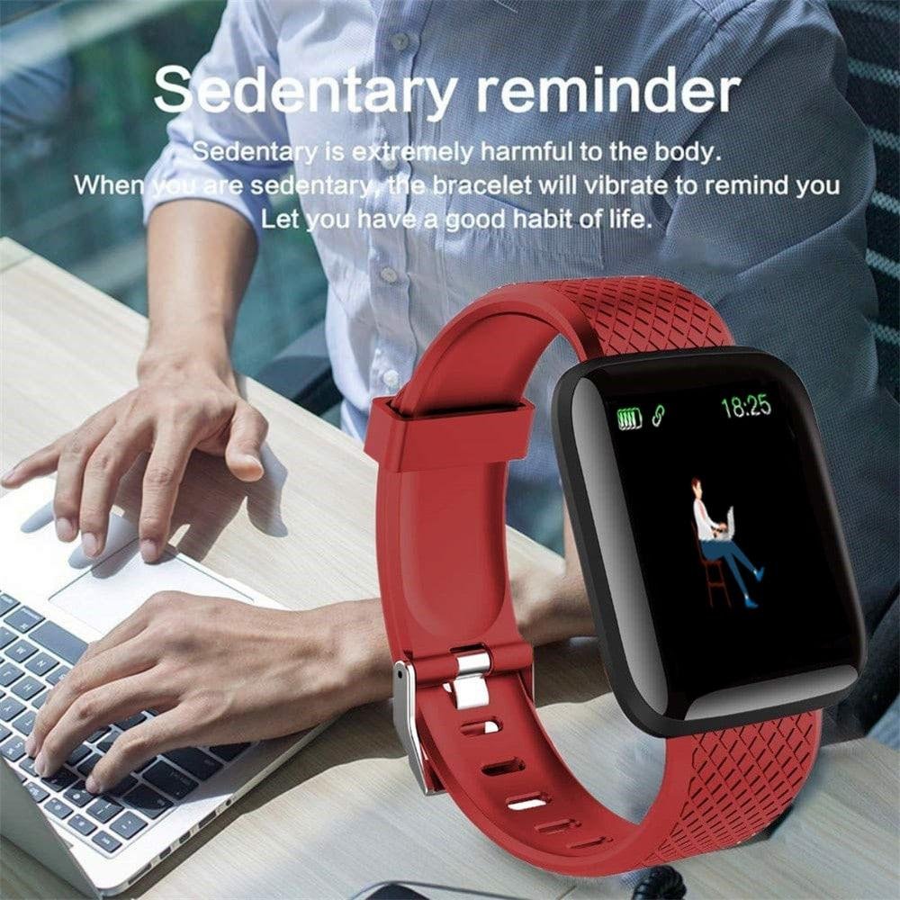 Red Smart Watch for Men & Women - Drakoi Marketplace