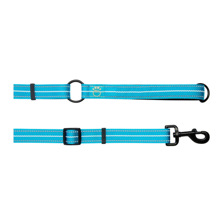 Reflective Leash - EEZY-6 - Neon Blue - Drakoi Marketplace