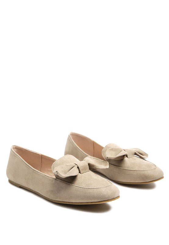 Remee Front Bow Loafers - Drakoi Marketplace
