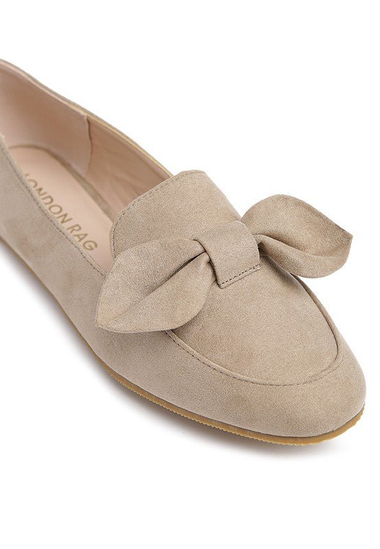 Remee Front Bow Loafers - Drakoi Marketplace