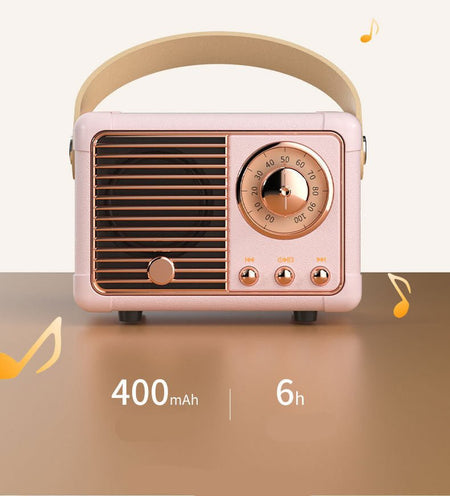 Retro Look FM Radio And Bluetooth Speaker - Drakoi Marketplace