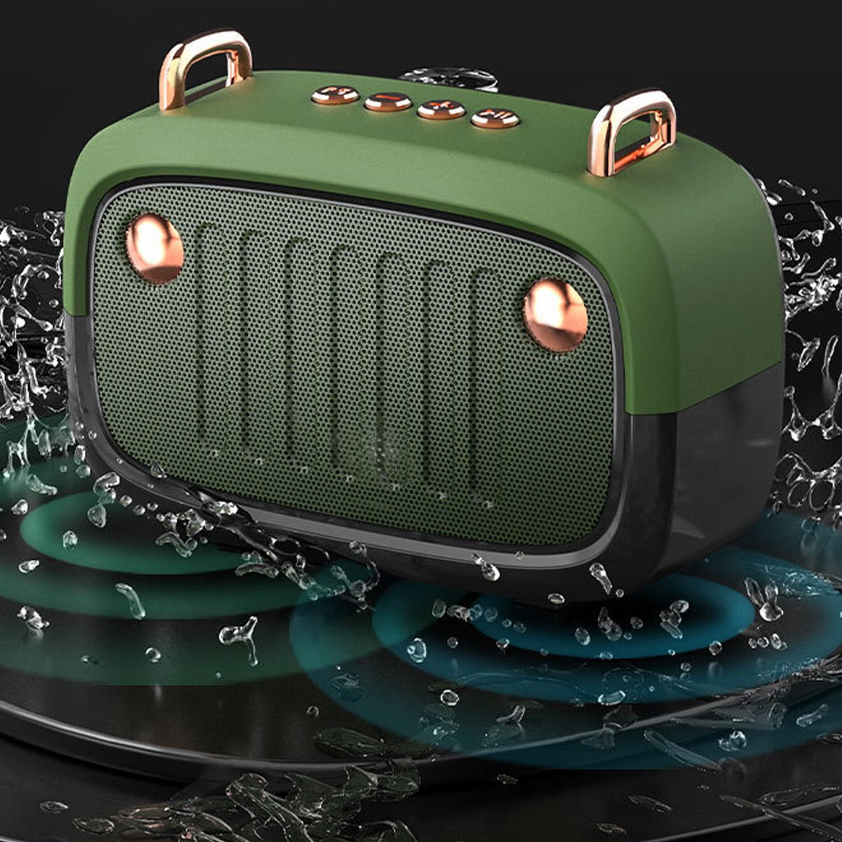 Retro Look FM Radio And Bluetooth Speaker - Drakoi Marketplace