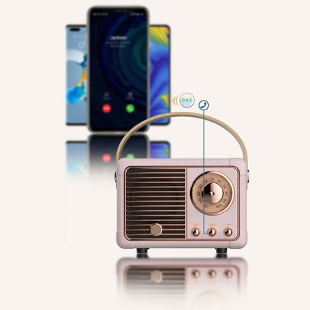 Retro Look FM Radio And Bluetooth Speaker - Drakoi Marketplace