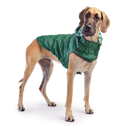 Reversible Elasto-Fit Raincoat - Green/Green - Drakoi Marketplace