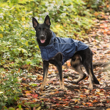 Reversible Elasto-Fit Raincoat - Navy - Drakoi Marketplace