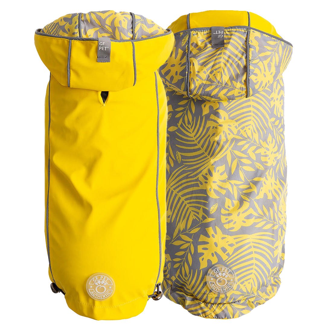 Reversible Elasto-Fit Raincoat - Yellow - Drakoi Marketplace