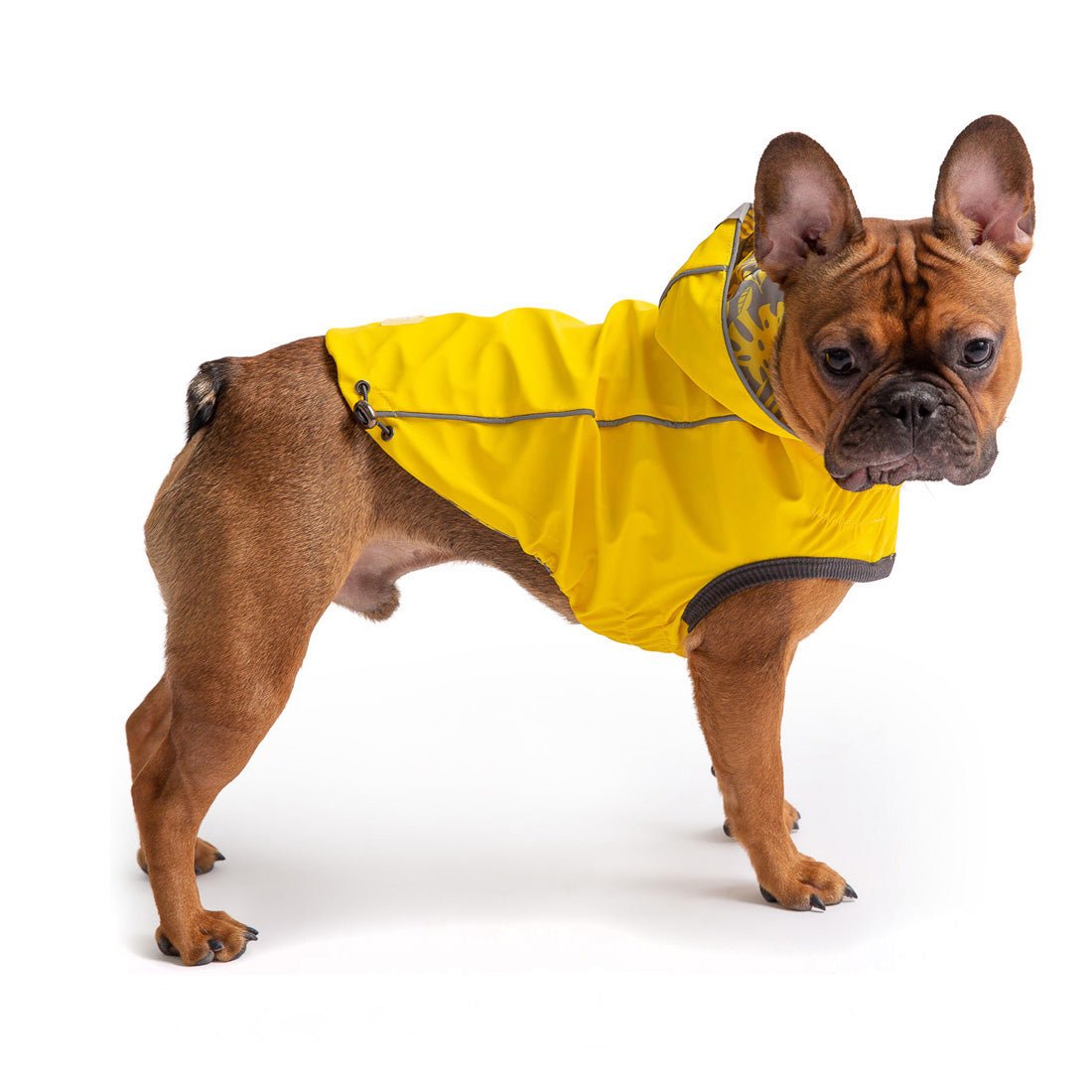 Reversible Elasto-Fit Raincoat - Yellow - Drakoi Marketplace