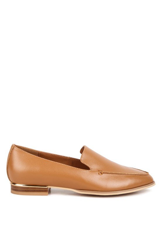 Richelli Metallic Sling Detail Loafers - Drakoi Marketplace