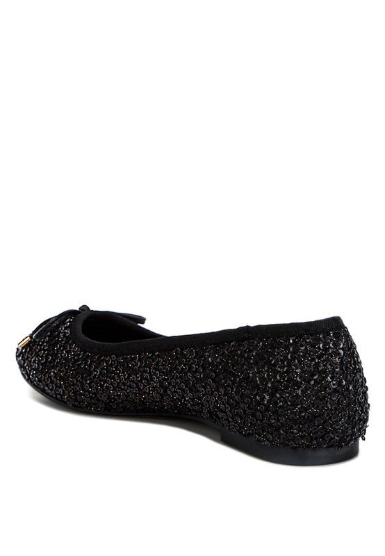 Ringo Sequin Embellished Ballet Flats - Drakoi Marketplace