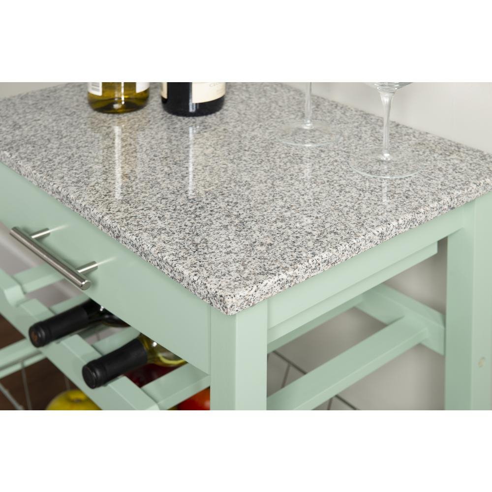 Roger Green Kitchen Island Granite Top - Drakoi Marketplace