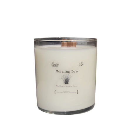 Rustic Ember | Morning Dew | 10 oz candle - Drakoi Marketplace