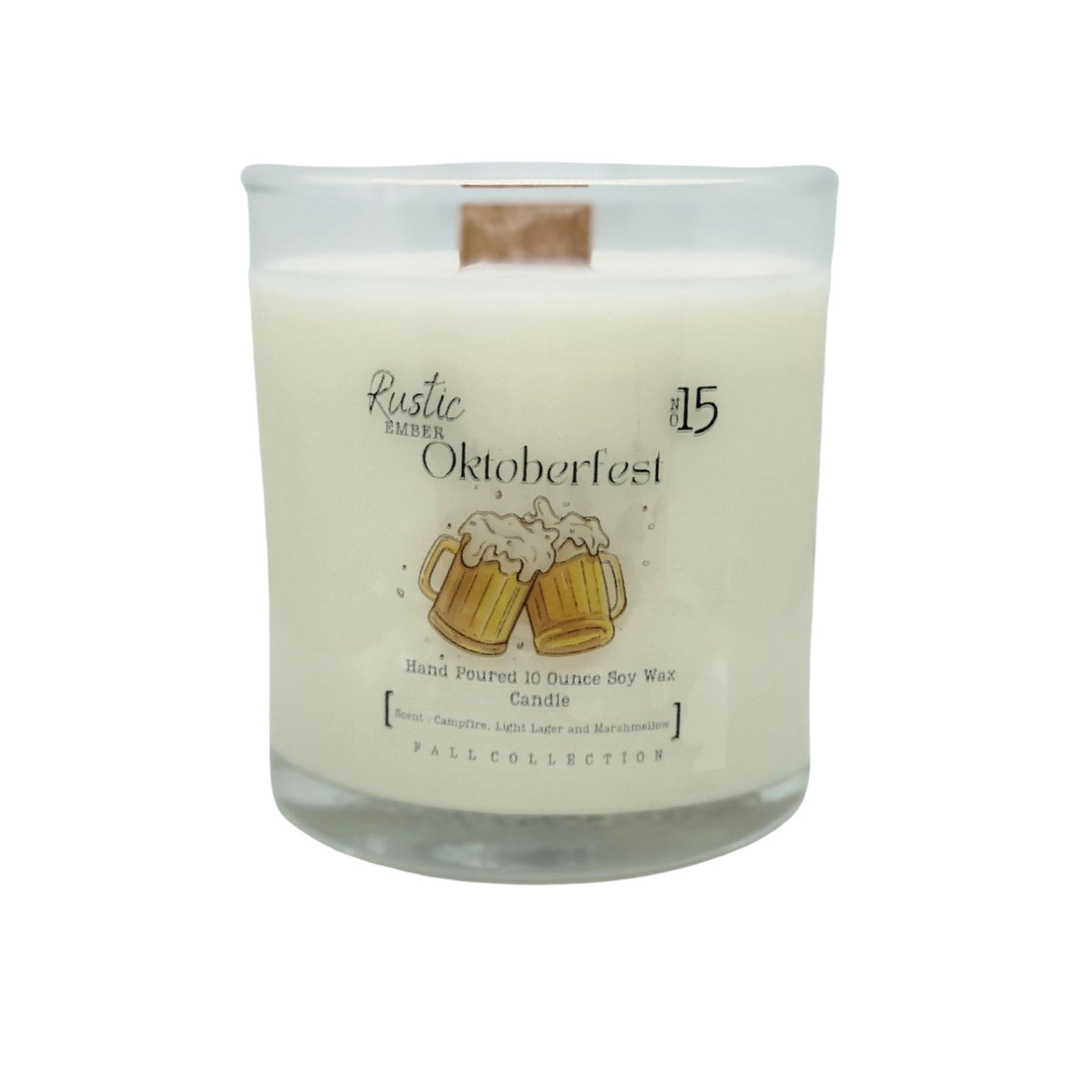 Rustic Ember | Oktoberfest | 10 Ounce Candle - Drakoi Marketplace