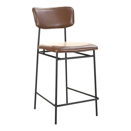 Sailor Counter Stool Dark Brown - Drakoi Marketplace