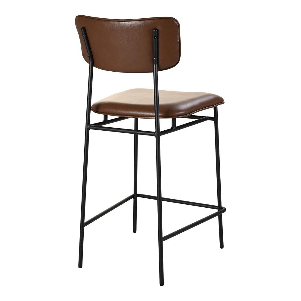 Sailor Counter Stool Dark Brown - Drakoi Marketplace