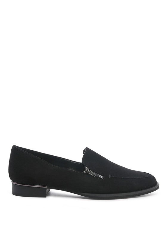 Sara Suede Slip-On Loafers - Drakoi Marketplace