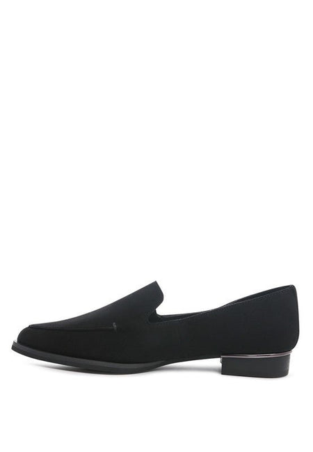 Sara Suede Slip-On Loafers - Drakoi Marketplace