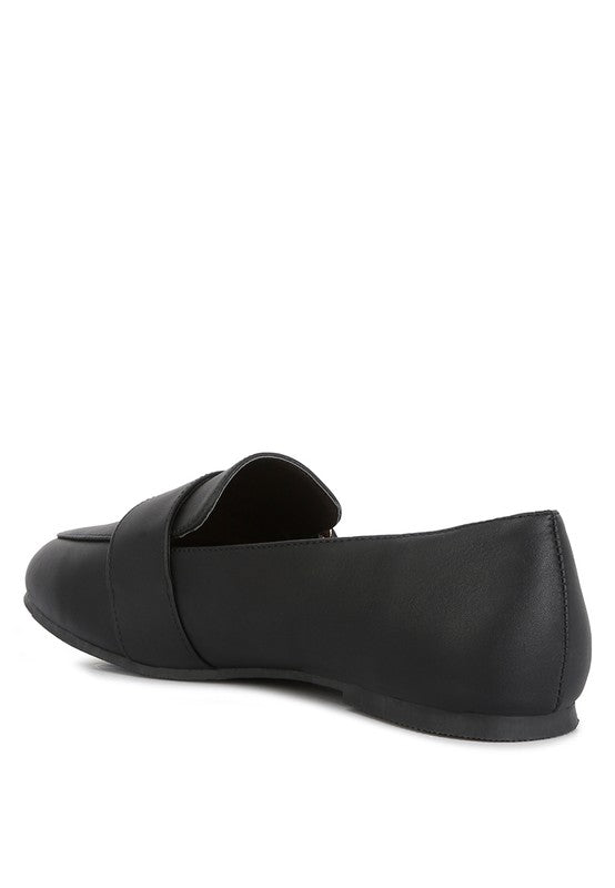 Saskia Pin Buckle Detail Loafers - Drakoi Marketplace