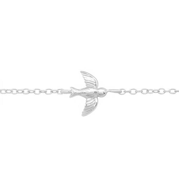 Silver Bird Bracelet for Women - Drakoi Marketplace