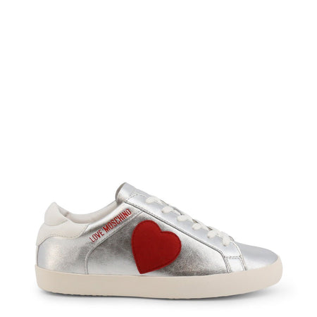 Silver Heart Sneakers - Drakoi Marketplace