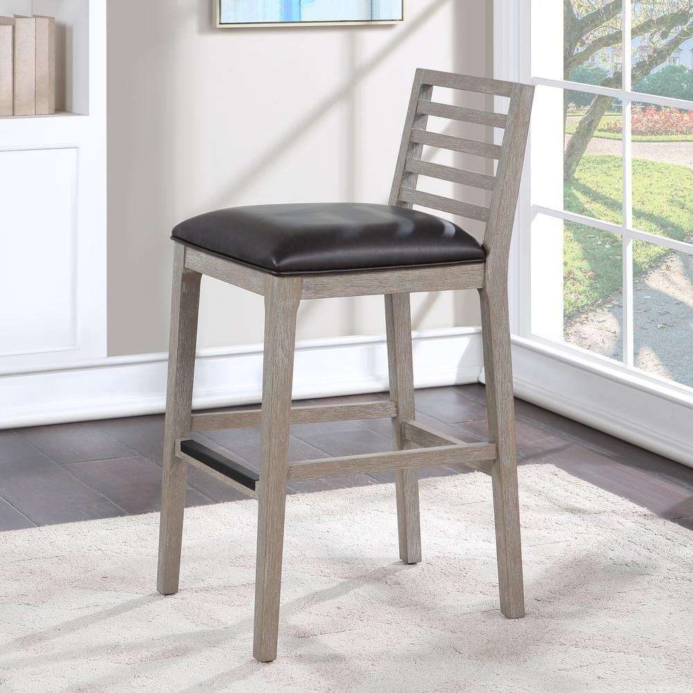 Siri Bar Stool - Gray - Drakoi Marketplace