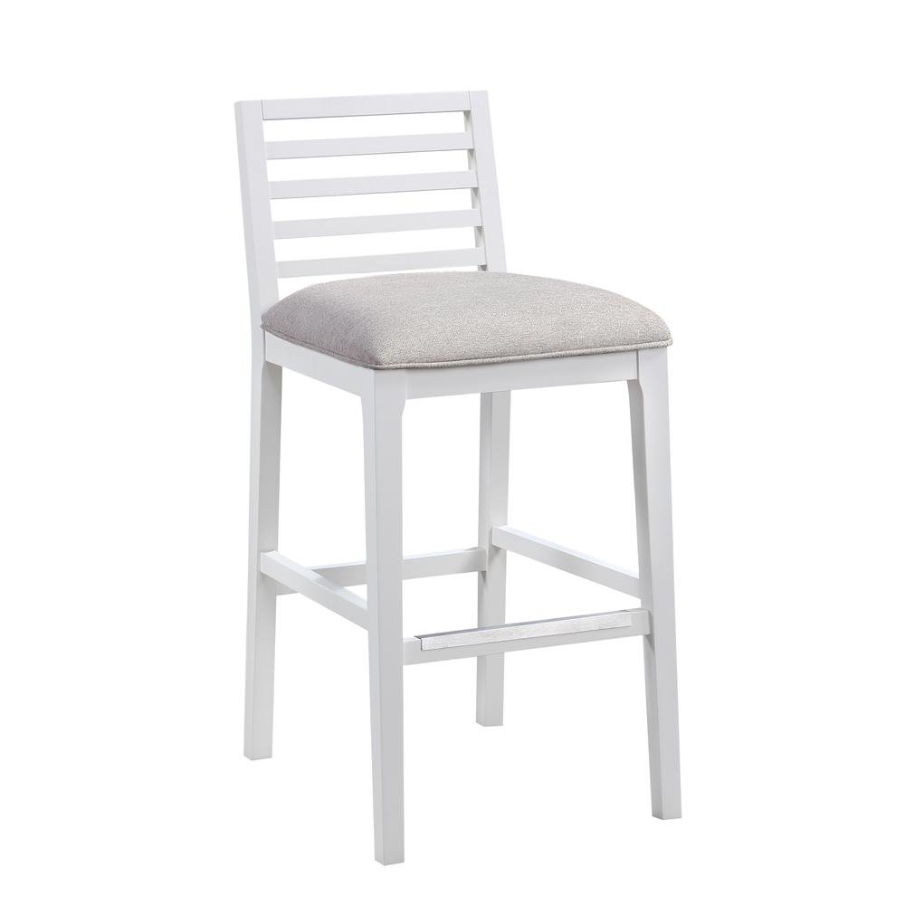 Siri Bar Stool - White - Drakoi Marketplace