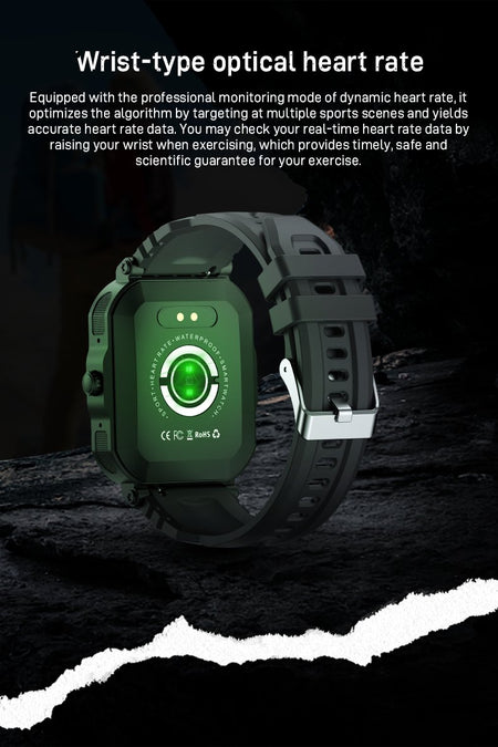 Smartex Rugged Waterproof Smart Watch - Drakoi Marketplace