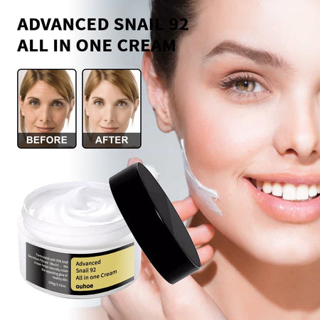 Snail Cream - Fading Wrinkle French Lines - Replenishment Firming Skin- Anti-Aging - Drakoi Marketplace