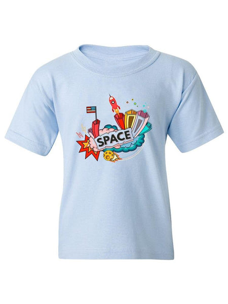 Space And Science Buildings T-shirt -Image by Shutterstock - Drakoi Marketplace