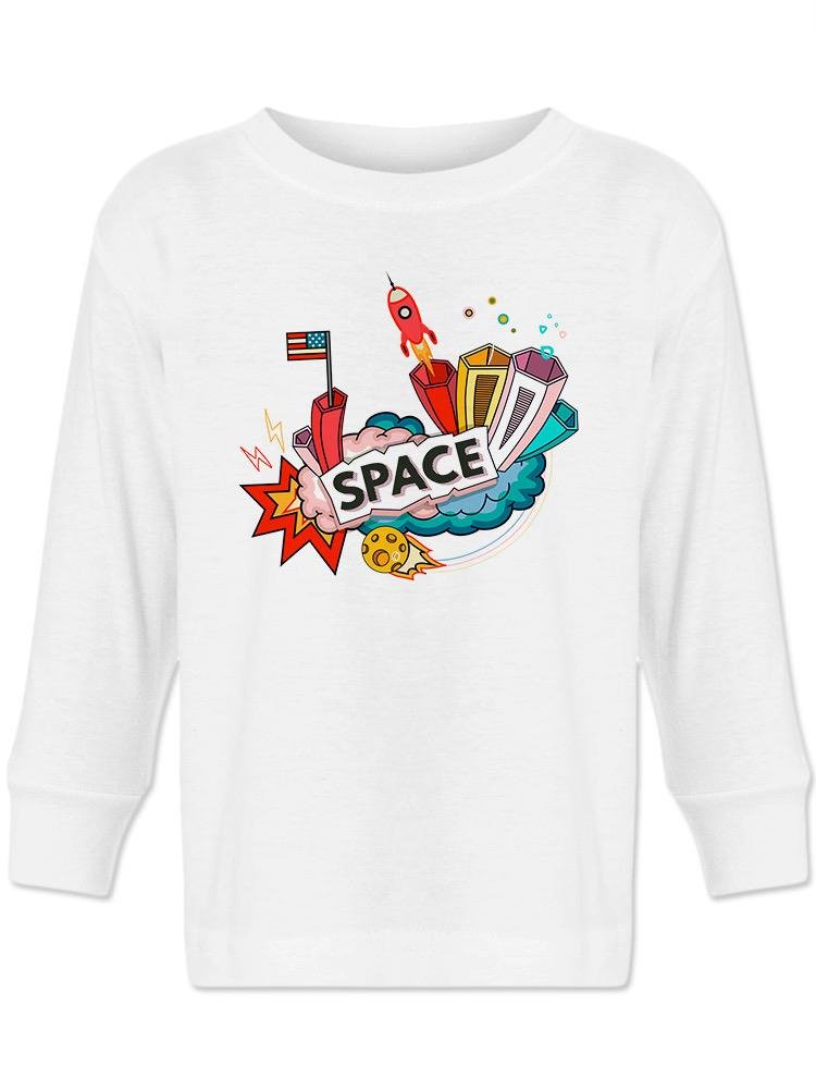 Space And Science Buildings T-shirt -Image by Shutterstock - Drakoi Marketplace